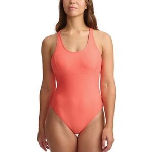 Lole coral one piece swim suit size 14